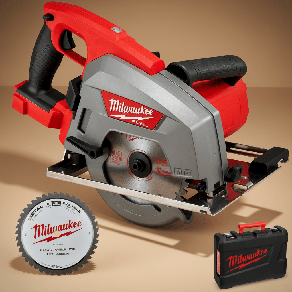 Milwaukee Circular Saw Milwaukee M18 66mm Brushless Cordless Metal Circular Saw 18V - M18FMCS66-0C