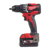 Milwaukee Drill Milwaukee M18™ Cordless Compact Brushless Percussion Drill 18V - M18 CBLPD-422C