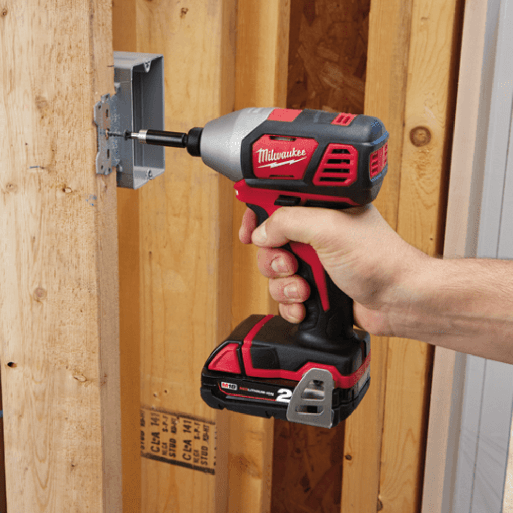 Milwaukee Impact Wrench & Driver Milwaukee M18™ Cordless ¼″ Compact Impact Driver 18V - M18 BID-202C