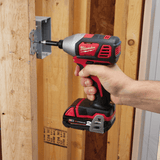 Milwaukee Impact Wrench & Driver Milwaukee M18™ Cordless ¼″ Compact Impact Driver 18V - M18 BID-202C
