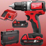 Milwaukee Drill Milwaukee M18™ Cordless Compact Percussion Drill 18V - M18 BLPD-202C