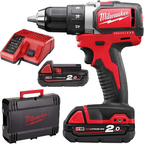 Milwaukee Drill Milwaukee M18™ Cordless Compact Percussion Drill 18V - M18 BLPD-202C