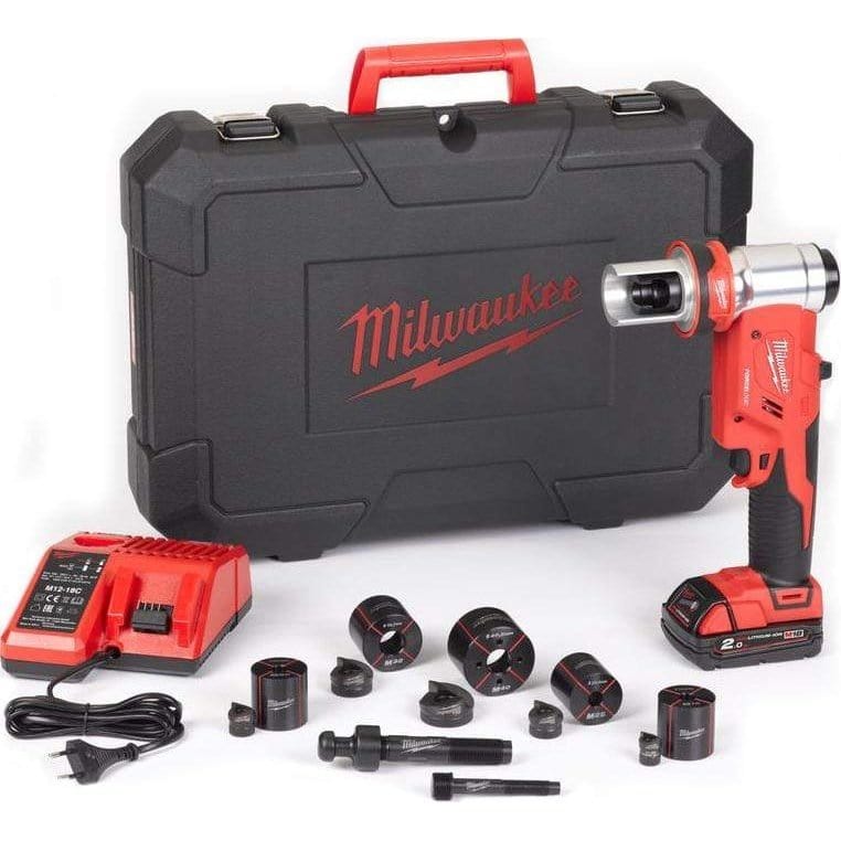 Milwaukee Drill Milwaukee M18™ FORCE LOGIC™ Hydraulic Knockout Punch 18V - M18 HKP-201CA