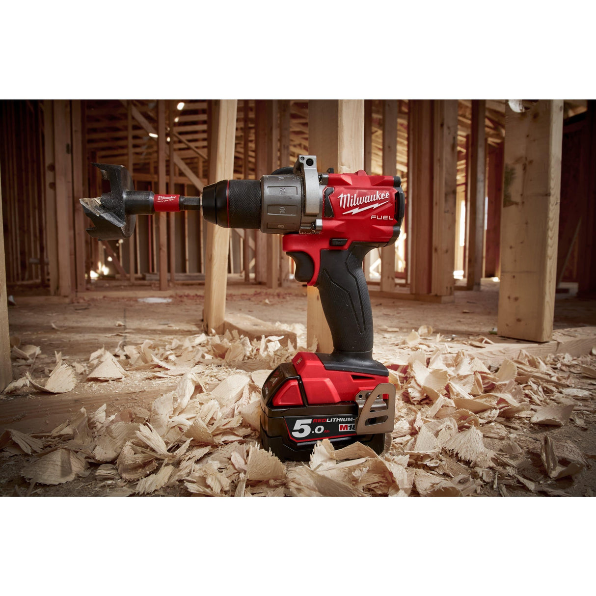 Milwaukee Drill Milwaukee M18 FUEL™ 13mm Combi Hammer Drill & Driver 18V - M18 FPD-0