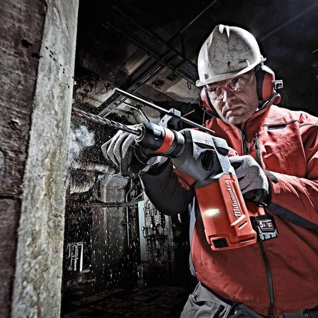 Milwaukee Drill Milwaukee M18 FUEL™ 4-Mode SDS-Plus Hammer With Fixtec™ Chuck 18V - M18 CHX-502X