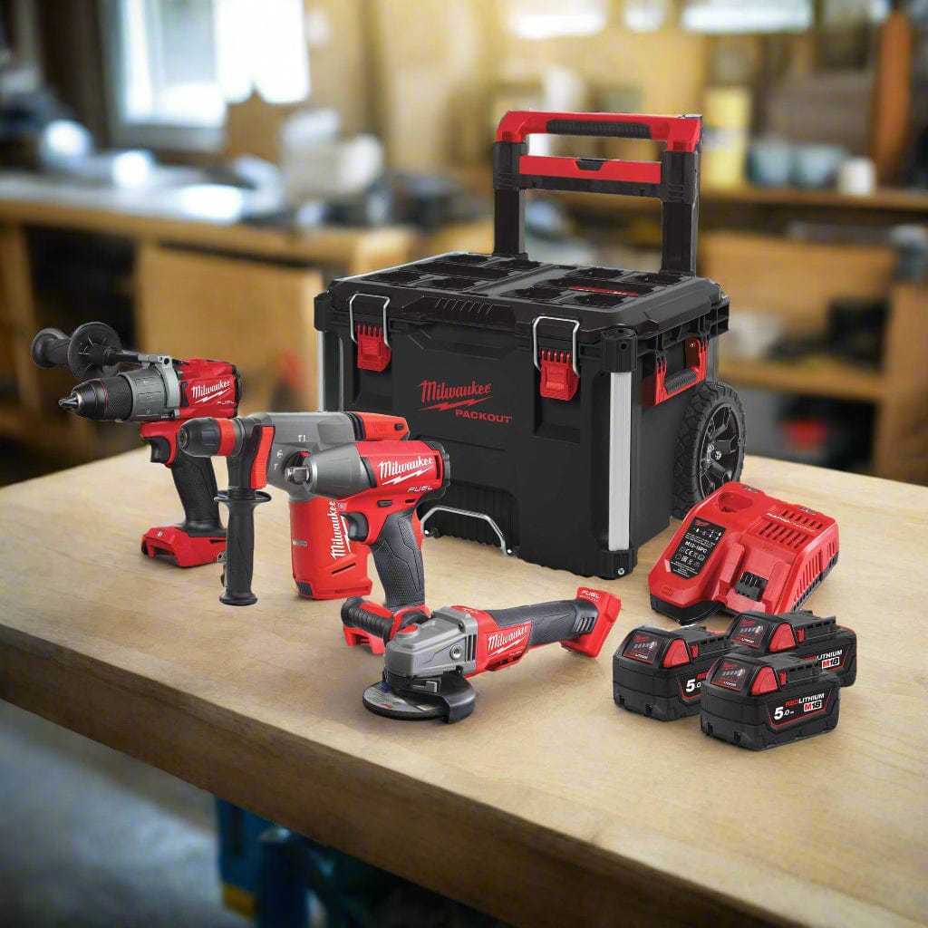 Milwaukee Power Tool Combo Kit Milwaukee M18 FUEL™ Powerpack Combo Kit - M18 FPP4A-503P