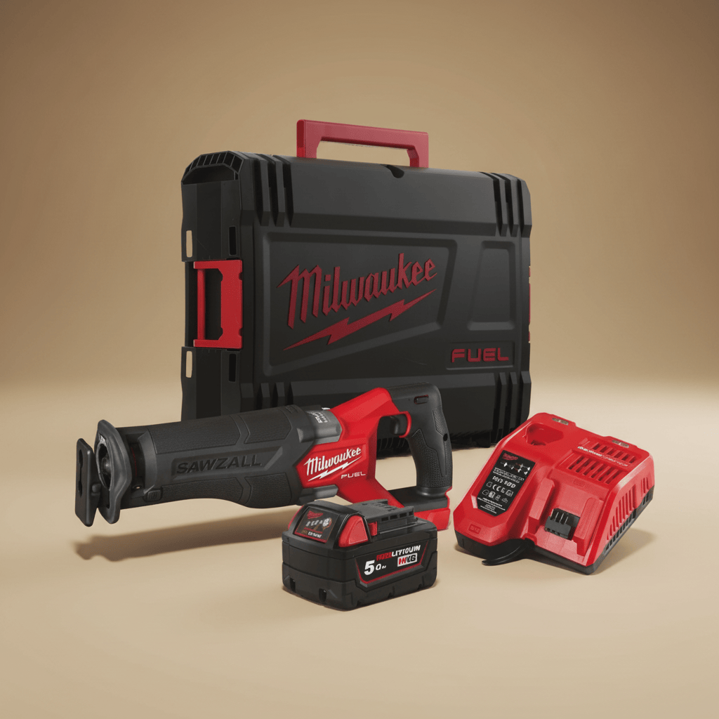 Milwaukee Reciprocating Saw Milwaukee M18 Sawzall Reciprocating Saw Kit with Fixtec - M18FSZ-502X