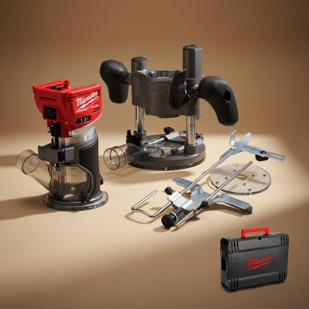 Milwaukee Router Milwaukee M18 Trim Router - M18FTR-0X