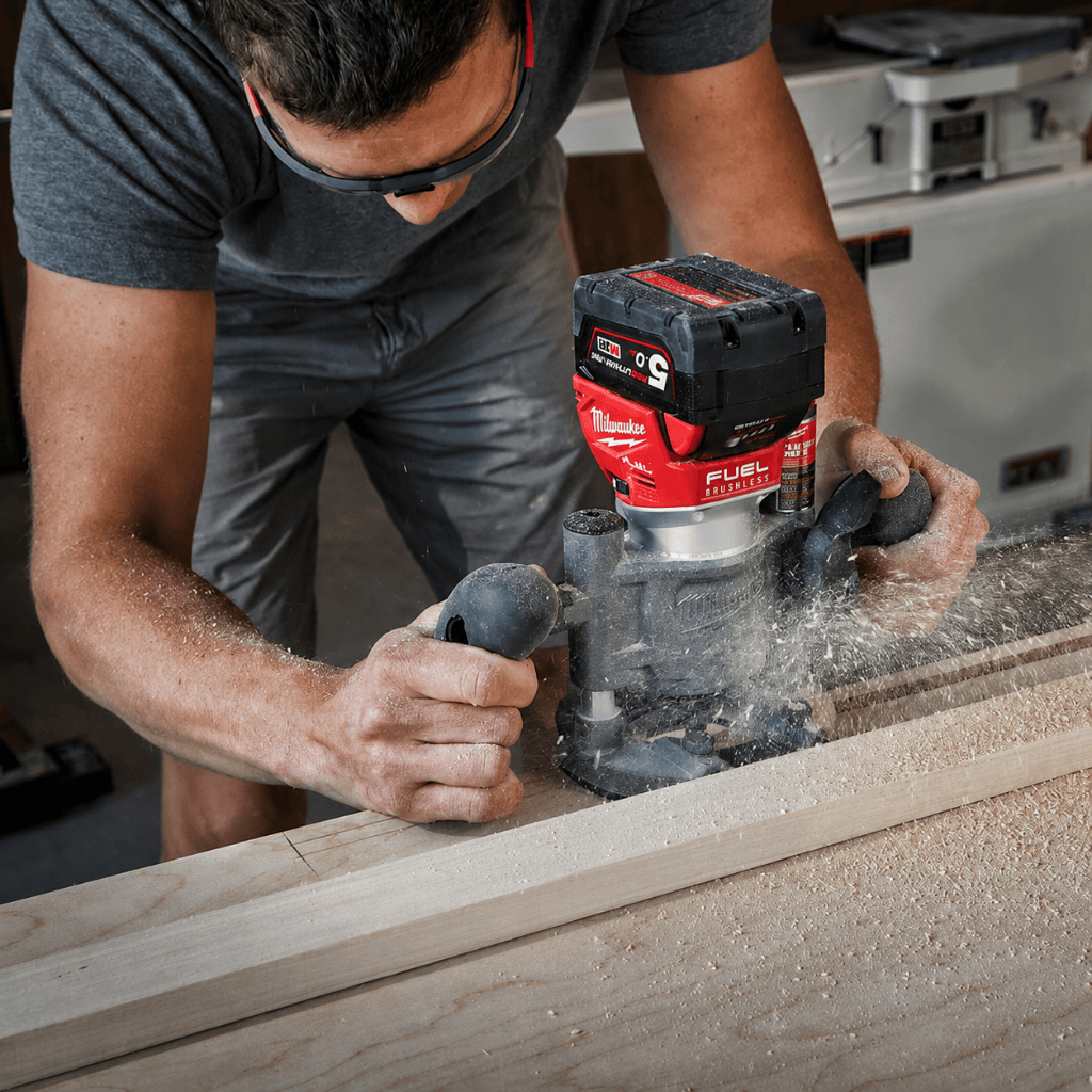 Milwaukee Router Milwaukee M18 Trim Router - M18FTR-0X