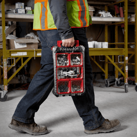Milwaukee Tool Boxes Bags & Belts Milwaukee Packout Compact Organizer – 4932464083