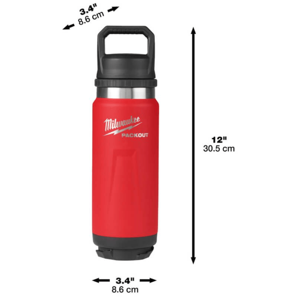 Milwaukee Tableware & Serveware Milwaukee Packout Insulated Chug Lid Bottle 710ml – 4932493465