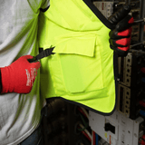 Milwaukee Safety Clothing Milwaukee Premium High Visibility Vest L/XL - 4932471896
