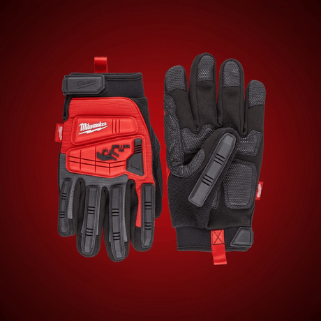 Milwaukee Work Gloves Milwaukee Safety Impact Demolition Gloves 10/XL - 4932471910