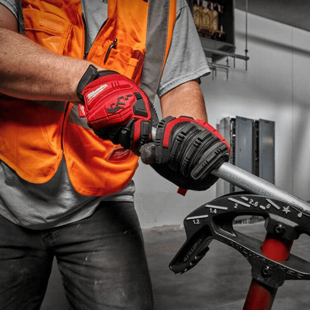 Milwaukee Work Gloves Milwaukee Safety Impact Demolition Gloves 10/XL - 4932471910