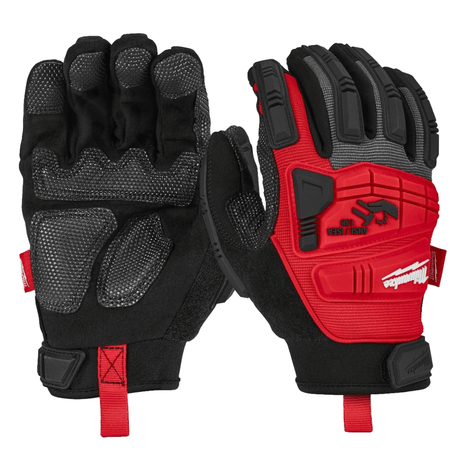 Milwaukee Work Gloves Milwaukee Safety Impact Demolition Gloves 8/M - 4932471908