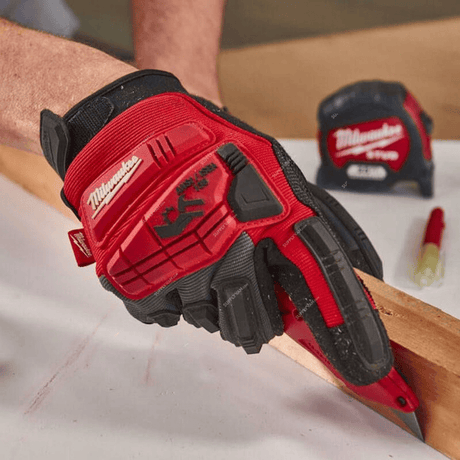 Milwaukee Work Gloves Milwaukee Safety Impact Demolition Gloves 9/L - 4932471909