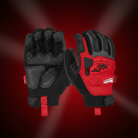 Milwaukee Work Gloves Milwaukee Safety Impact Demolition Gloves 9/L - 4932471909