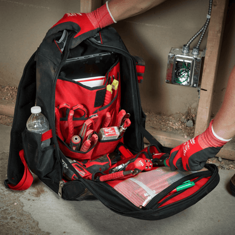 Milwaukee Tool Boxes Bags & Belts Milwaukee Safety Low Profile Backpack - 4932464834