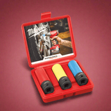 Milwaukee Wrenches Milwaukee SHOCKWAVE 3 Pieces Automotive Impact Socket Set  - 4932451568