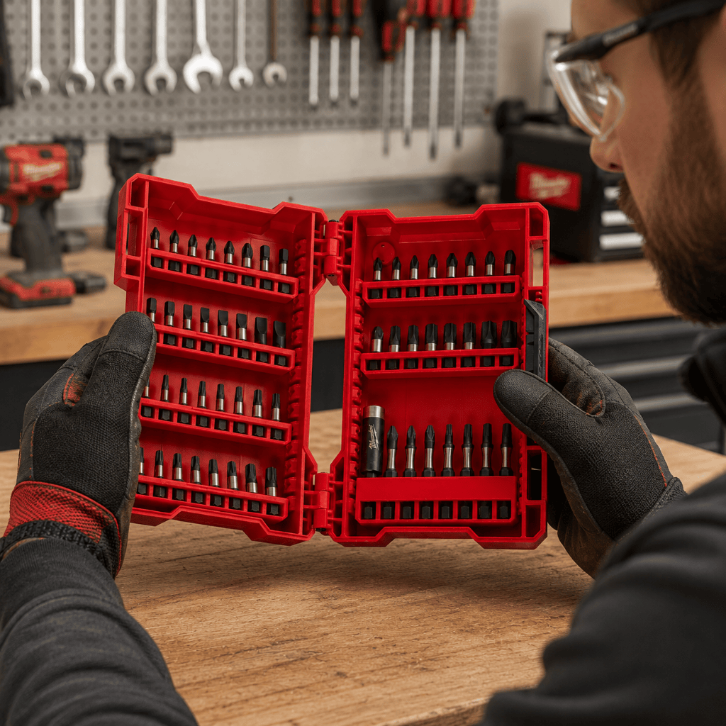 Milwaukee Drill Bits Milwaukee Shockwave Impact Duty 56-Piece Screwdriver Bit Set - 4932430581