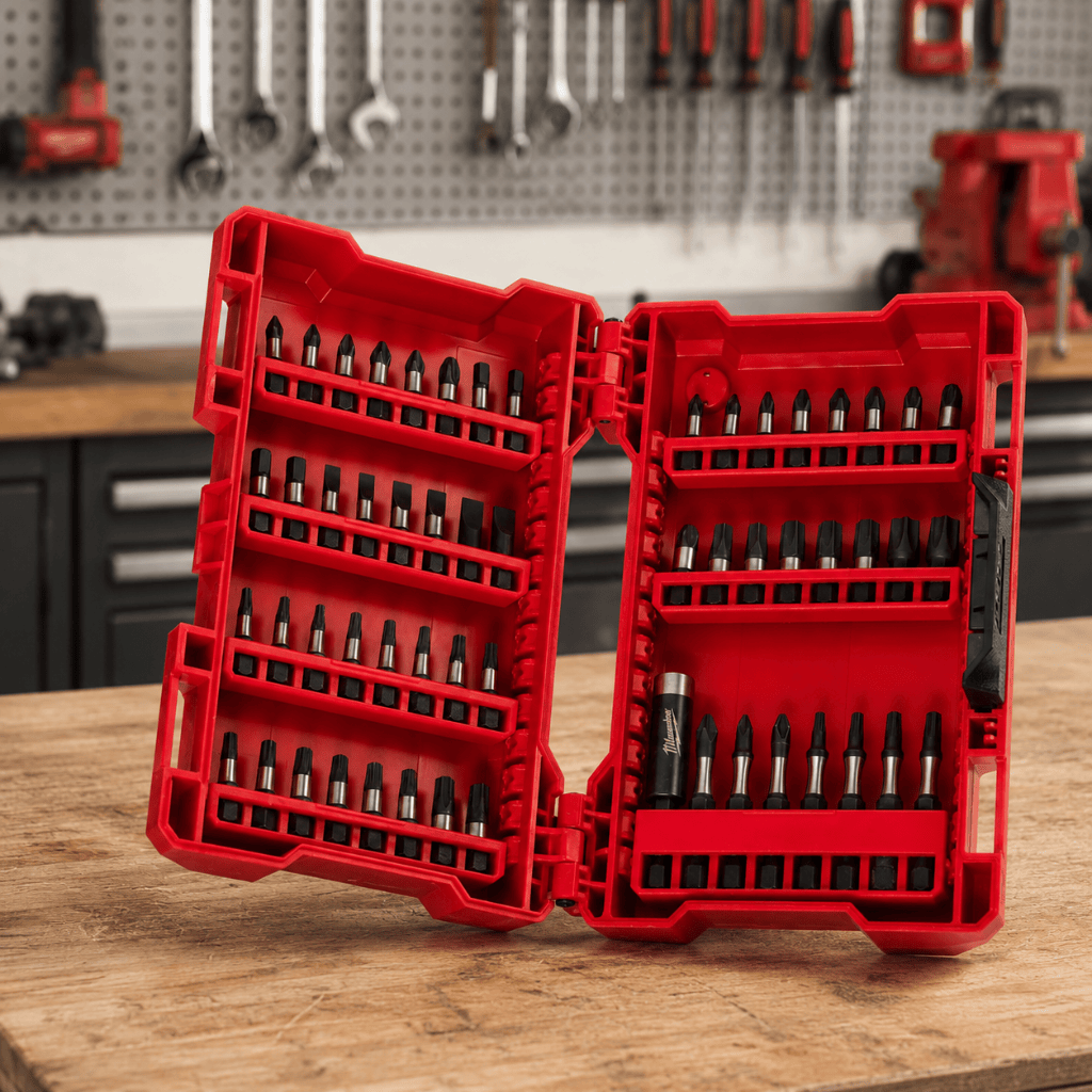 Milwaukee Drill Bits Milwaukee Shockwave Impact Duty 56-Piece Screwdriver Bit Set - 4932430581