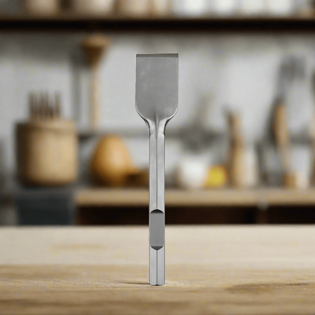 Milwaukee Chisels Files Planes & Punches Milwaulkee Hex Flat Wide Chisel 28x400x80mm - 4932459776