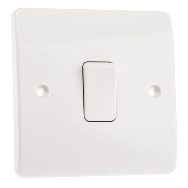 MK Electric Switches & Sockets MK Electric 10A 1-Gang 2-Way Light Switch