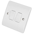 MK Electric Switches & Sockets MK Electric 10A 2-Gang 2-Way Light Switch