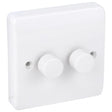 MK Electric Switches & Sockets MK Electric Dimmer Switch 2-Gang 2-Way