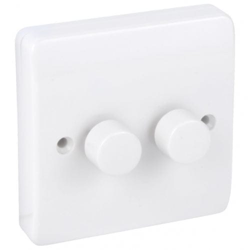 MK Electric Switches & Sockets MK Electric Dimmer Switch 2-Gang 2-Way