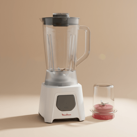 Moulinex Kitchen Appliance Moulinex 1.5L Blender with Grinder 450W - LM2B2110