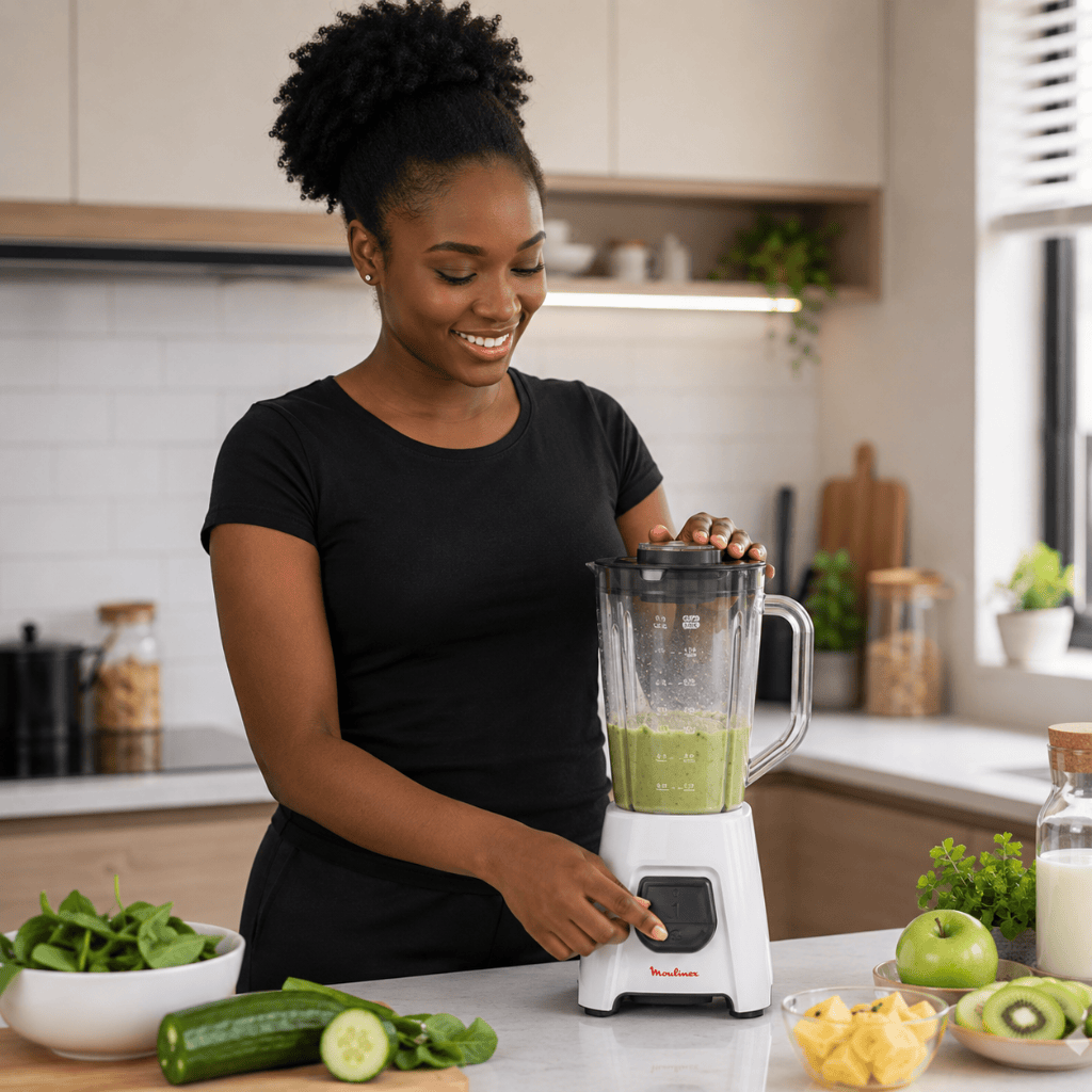 Moulinex Kitchen Appliance Moulinex 1.5L Blender with Grinder 450W - LM2B2110