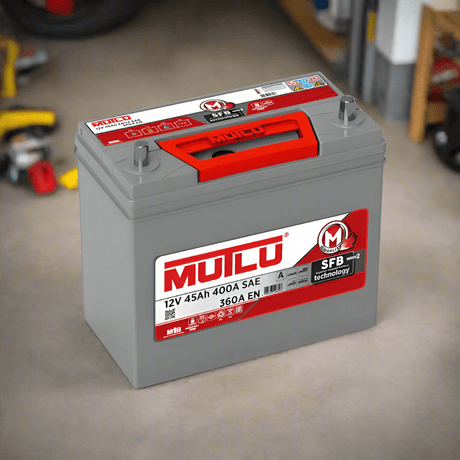 Mutlu Automotive Batteries Mutlu 11 Plate Car Battery 45AH