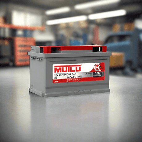 Mutlu Automotive Batteries Mutlu 13 Plate Car Battery 66AH