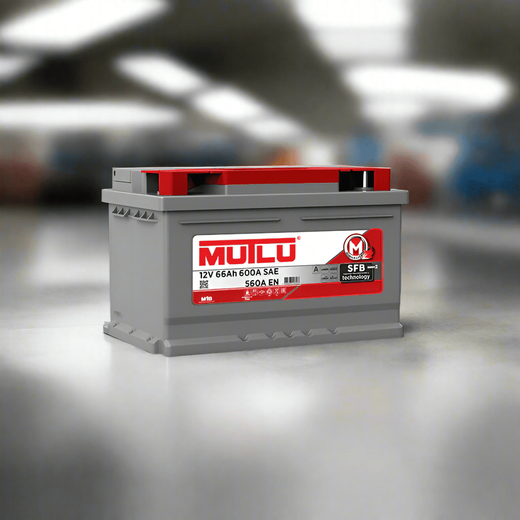 Mutlu Automotive Batteries Mutlu 13 Plate Car Battery 66AH