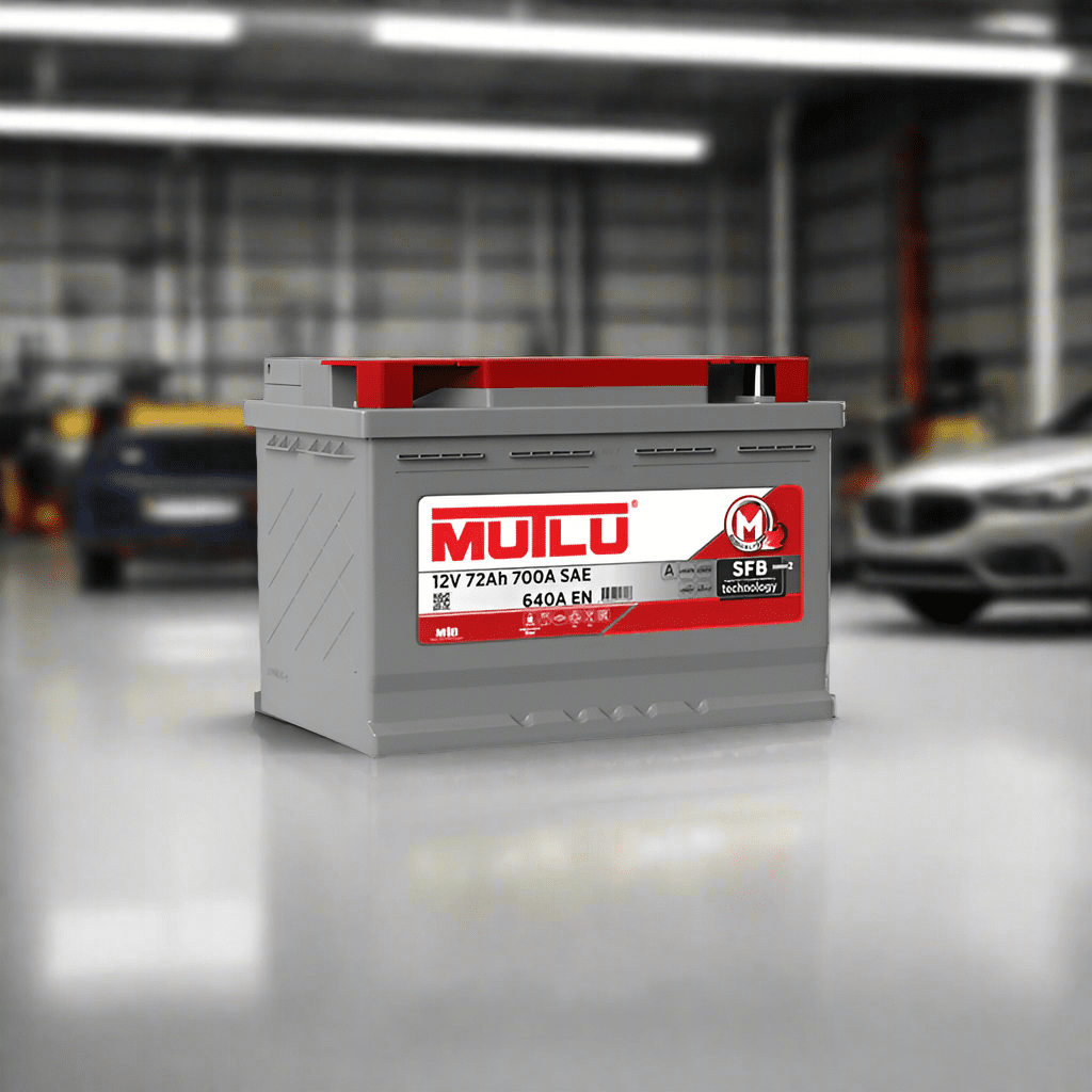 Mutlu Automotive Batteries Mutlu 15 Plate Car Battery 72AH