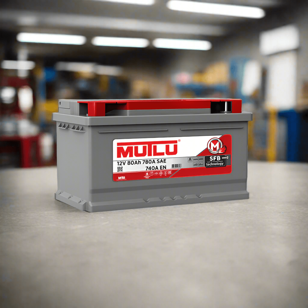 Mutlu Automotive Batteries Mutlu 17 Plate Car Battery 88AH