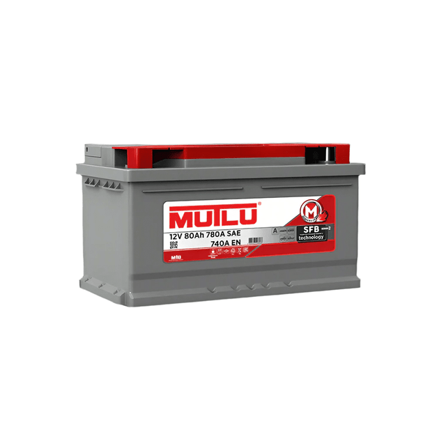 Mutlu Automotive Batteries Mutlu 17 Plate Car Battery 88AH