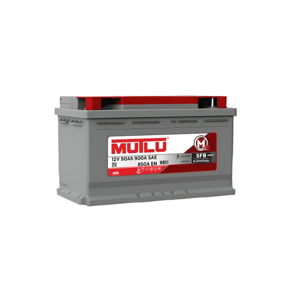 Mutlu Automotive Batteries Mutlu 17 Plate Car Battery 90AH