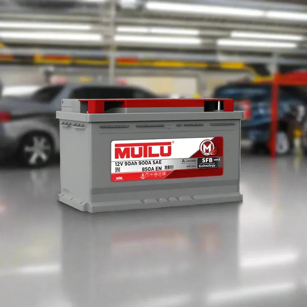 Mutlu Automotive Batteries Mutlu 17 Plate Car Battery 90AH