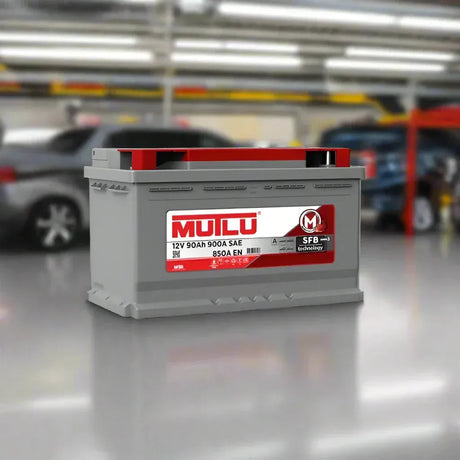 Mutlu Automotive Batteries Mutlu 17 Plate Car Battery 90AH