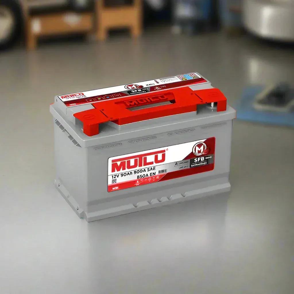 Mutlu Automotive Batteries Mutlu 17 Plate Car Battery 90AH