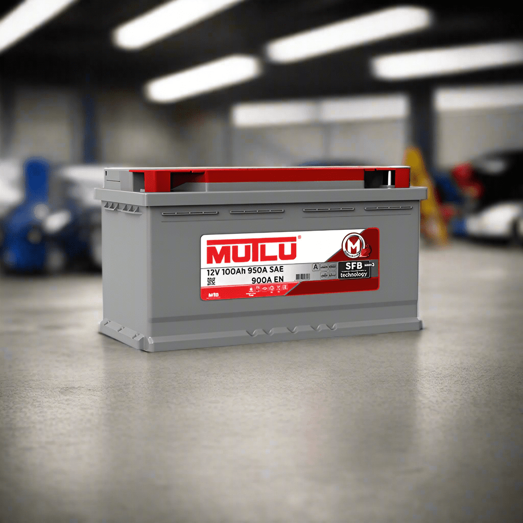 Mutlu Automotive Batteries Mutlu 19 Plate Car Battery 100AH