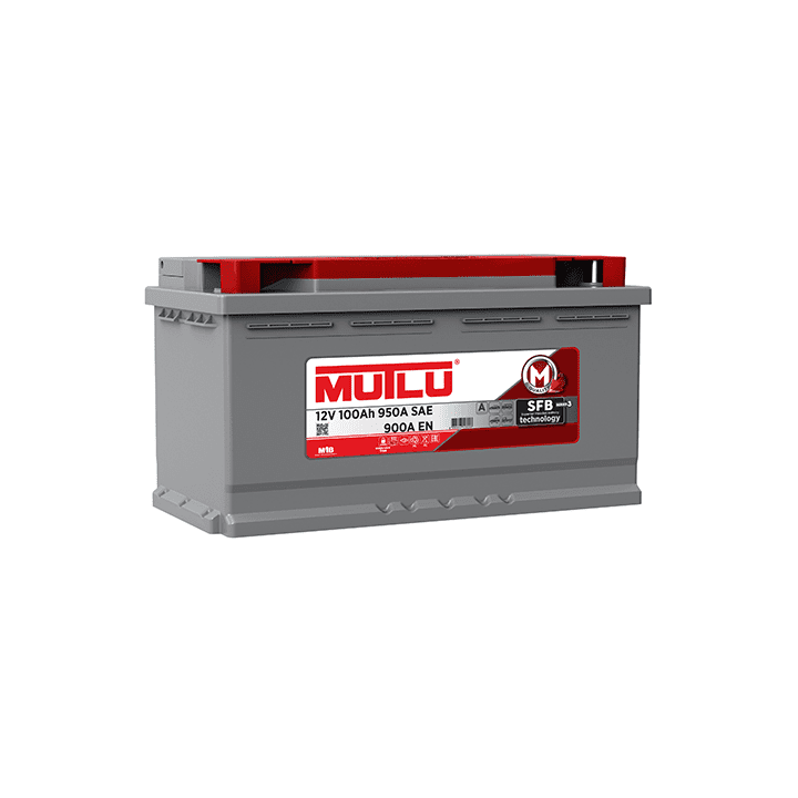 Mutlu Automotive Batteries Mutlu 19 Plate Car Battery 100AH