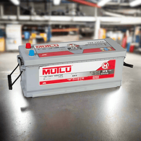 Mutlu Automotive Batteries Mutlu 21 Plate Heavy Duty Car Battery 135AH