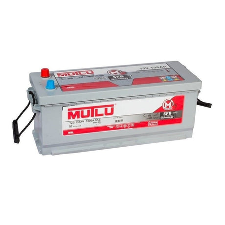 Mutlu Automotive Batteries Mutlu 21 Plate Heavy Duty Car Battery 135AH