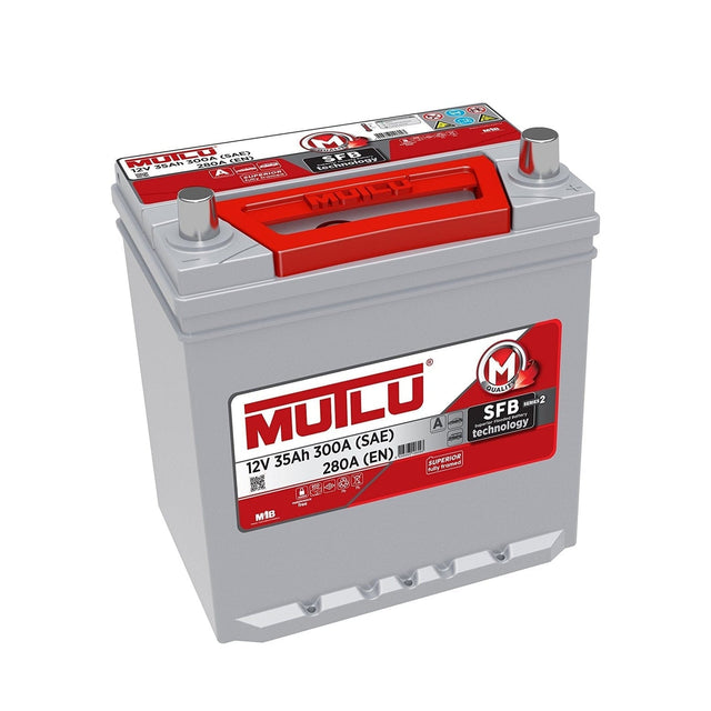 Mutlu Automotive Batteries Mutlu 9 Plate Car Battery 35AH