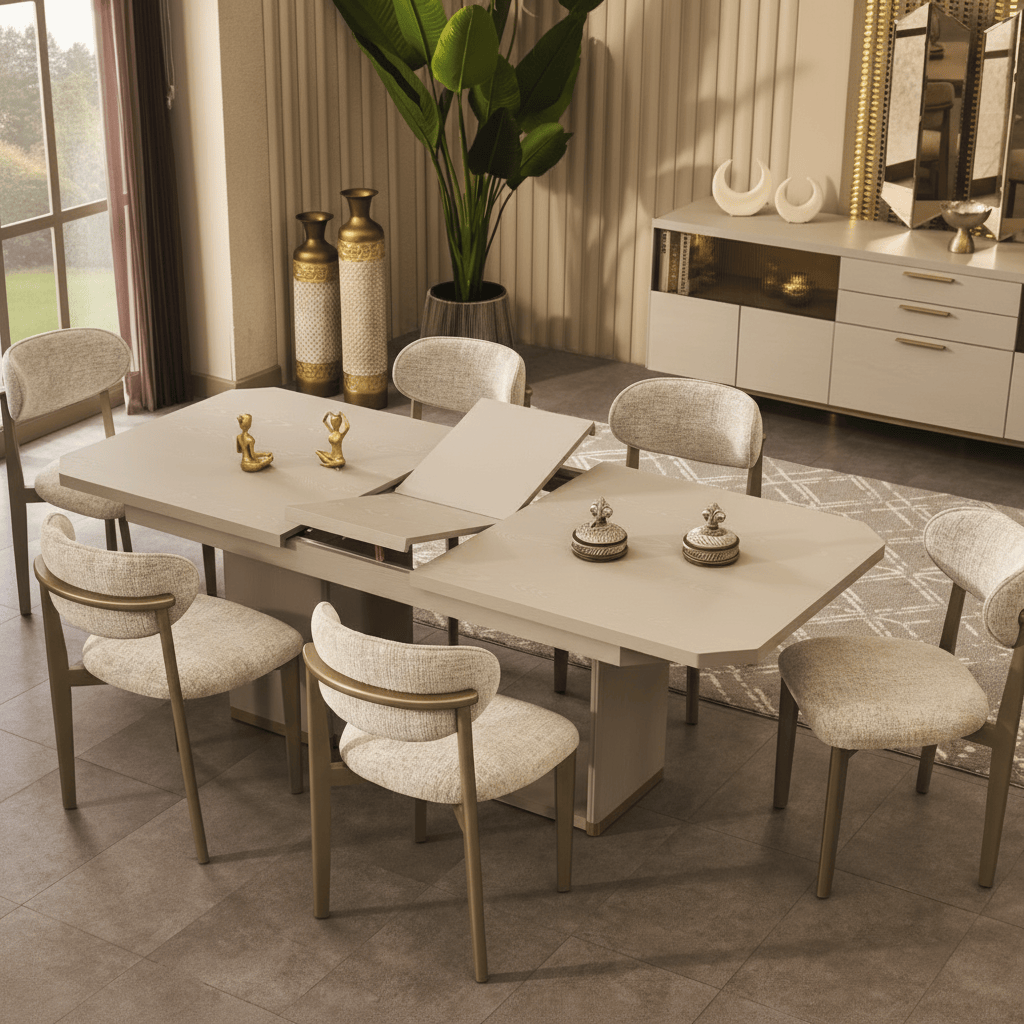 Napoli Dining Room Furniture Napoli 6-Seater Dining Room Set