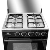 Nasco Kitchen Appliances Nasco 4 Burner 60x55 Free Standing Gas Cooker - SNIPER60-B