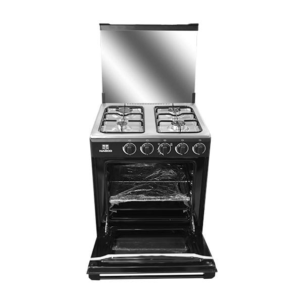 Nasco Kitchen Appliances Nasco 4 Burner 60x55 Free Standing Gas Cooker - SNIPER60-B